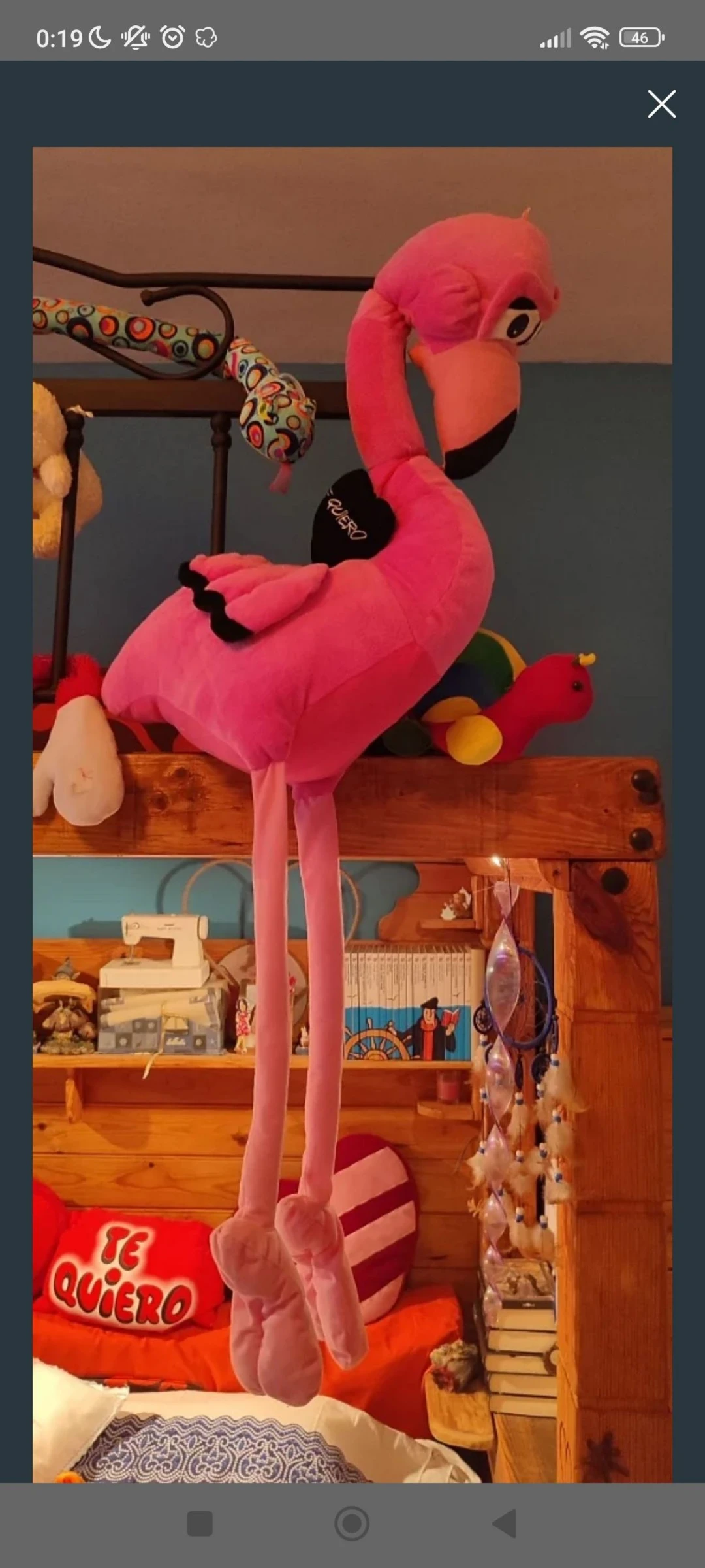 Peluche flamenco